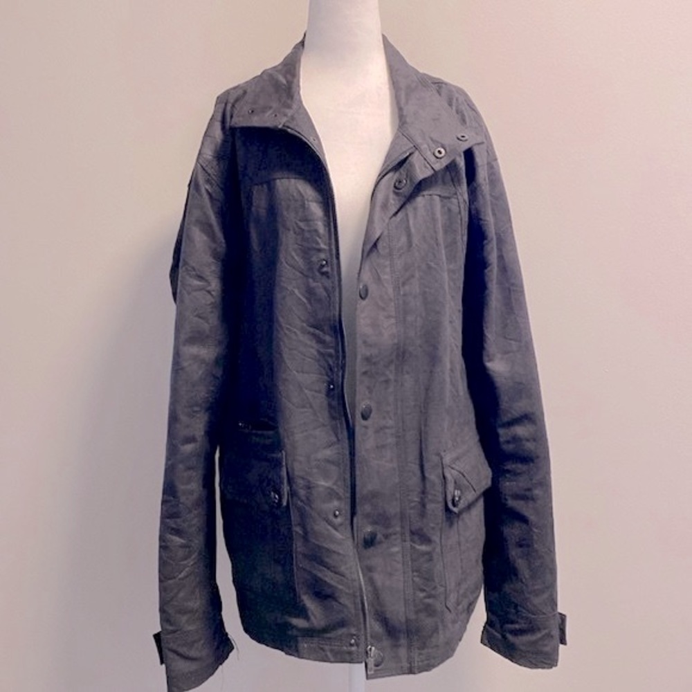 Rock Revival black denim like jacket